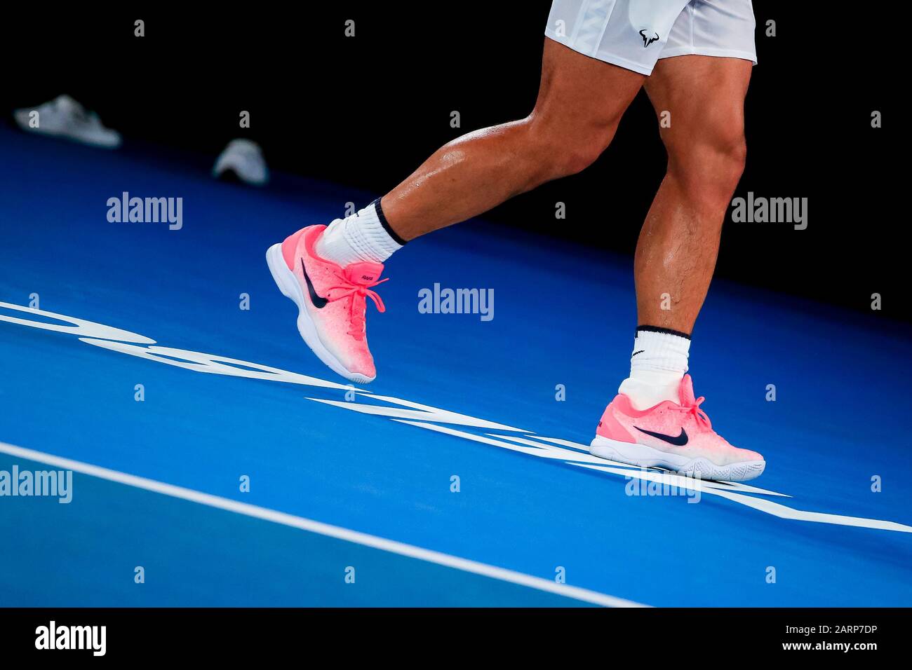 Melbourne, Australie. 29 Janvier 2020. Rafael Nadal (ESP) au cours de la dix journée de l'Open d'Australie. Crédit: Dave Hemaison/Alay Live News Banque D'Images