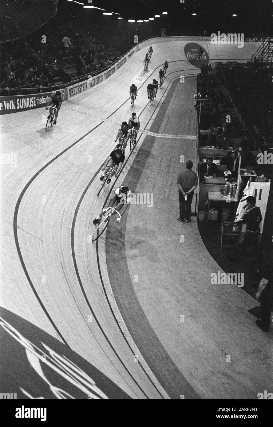Six Jours à Rotterdam Date de début : 3 avril 1969 lieu : Rotterdam, Zuid-Holland mots clés : cyclisme Banque D'Images