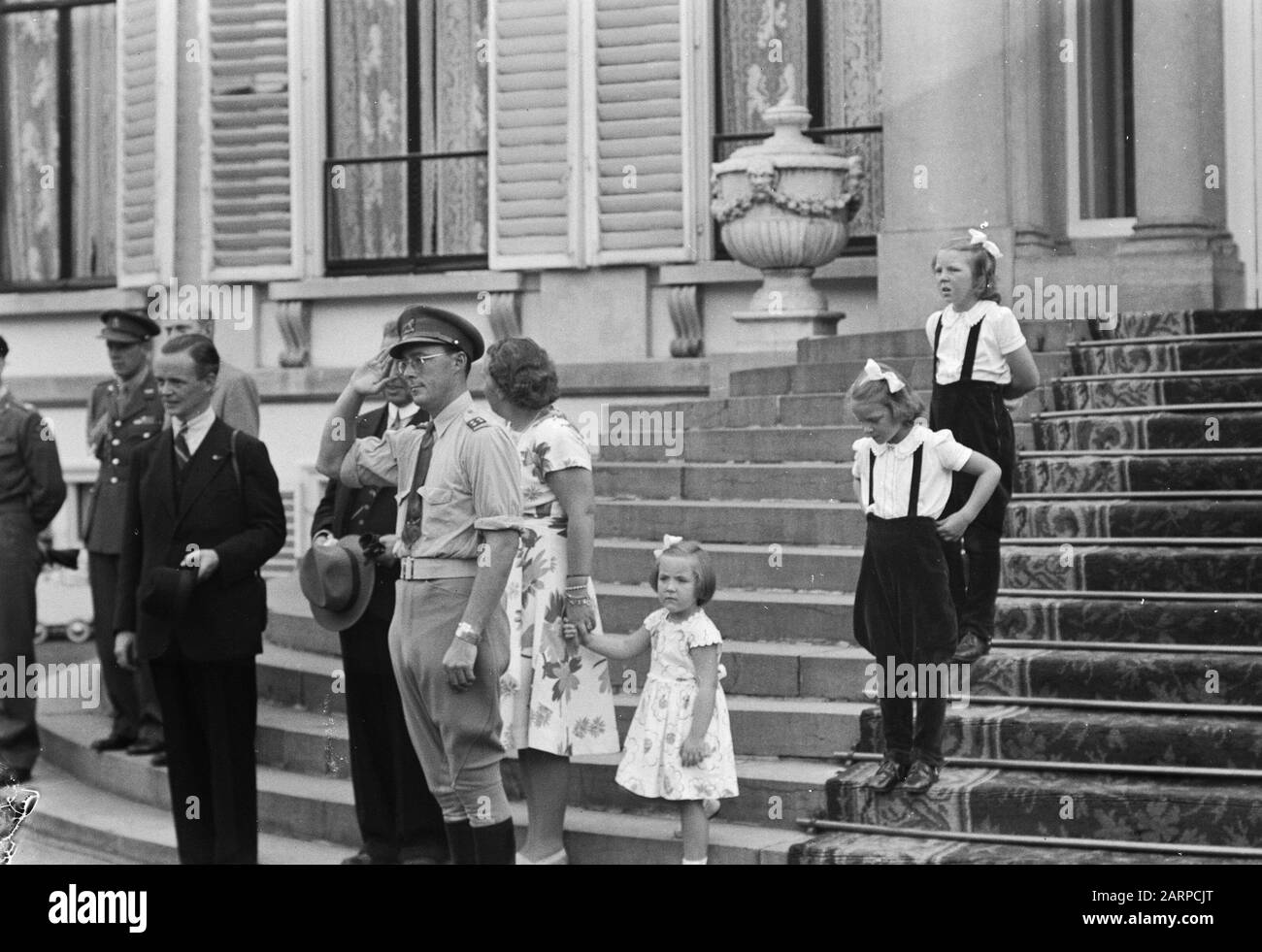 Ruiterfeest Princesses À Cheval Date: 19 Septembre 1947 Mots Clés: Princesses Banque D'Images