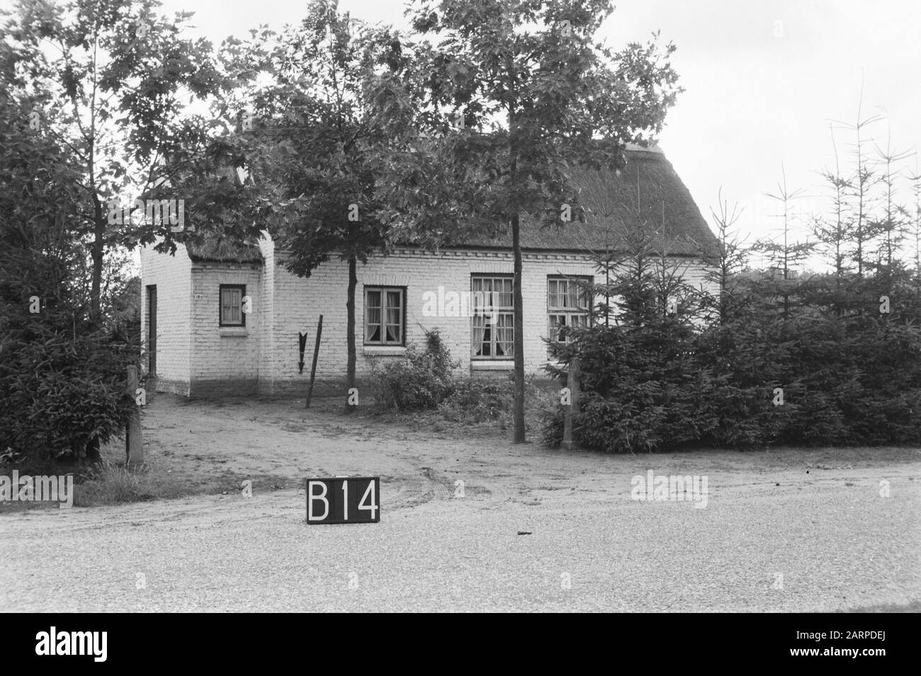 Services Culturels À Points Fixes Huis Te Bergeijk (Subdivision Enderheide-Beekerheide) Annotation: B-14. : consolidation des terres, ajustements des eaux de champ Banque D'Images Services Culturels À Points Fixes Huis Te Bergeijk (Subdivision Enderheide-Beekerheide) Annotation: B-14. : consolidation des terres, ajustements des eaux de champ Banque D'Images