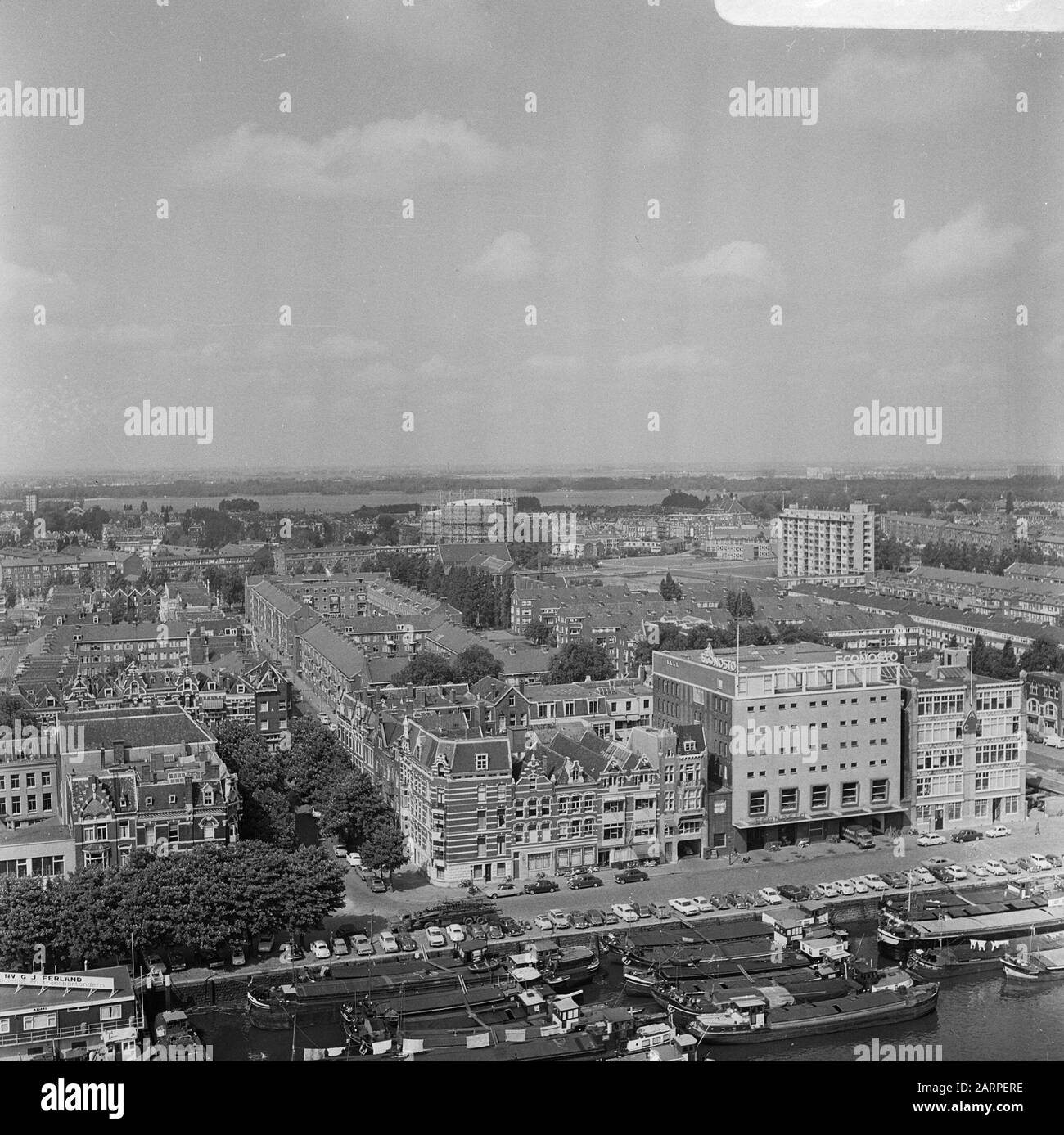 Port Rotterdam Date : 28 Mai 1966 Lieu : Rotterdam, Zuid-Holland Mots Clés : Ports Banque D'Images