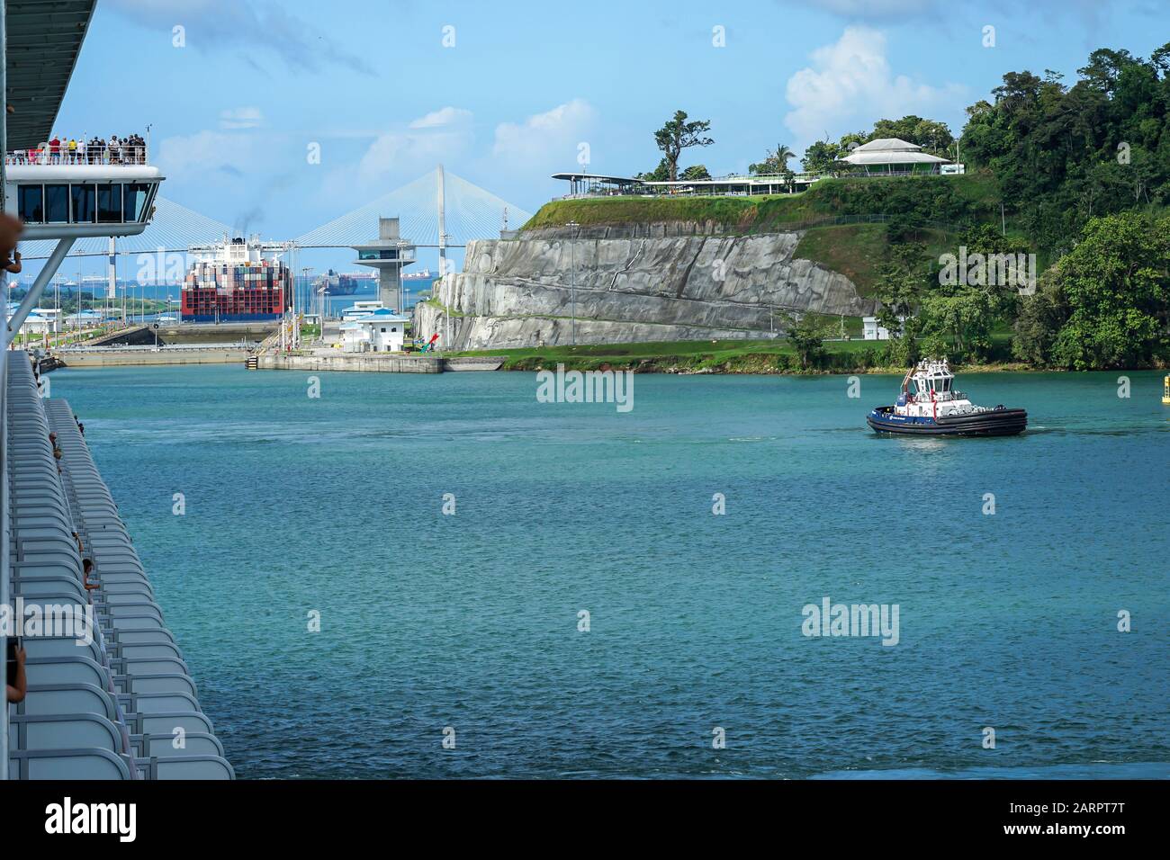 Canal de Panama, Panama, Amérique Centrale Banque D'Images