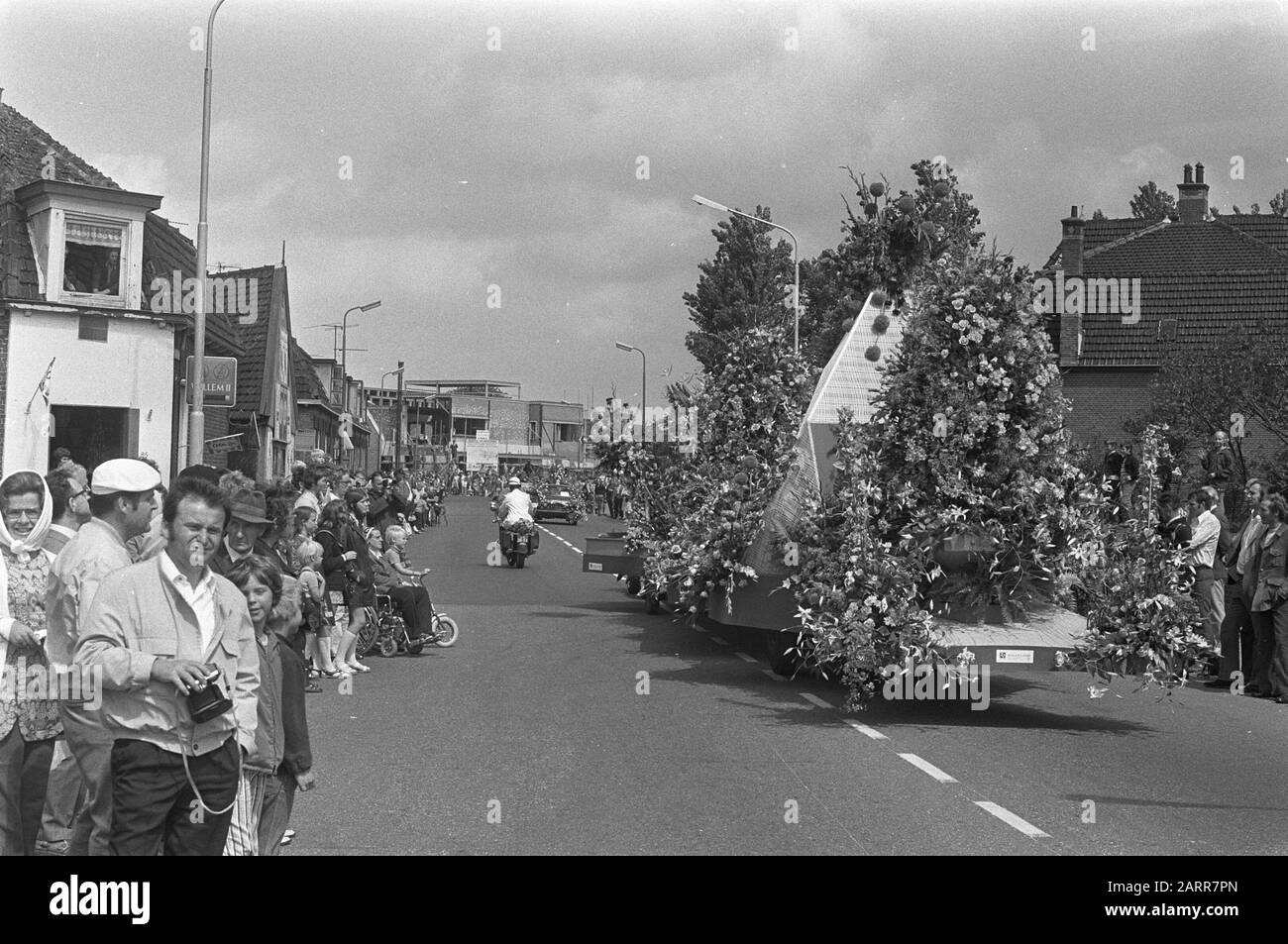 Rijnsburg flower corso Date: 5 août 1972 mots clés: FROWER CORSOS Banque D'Images