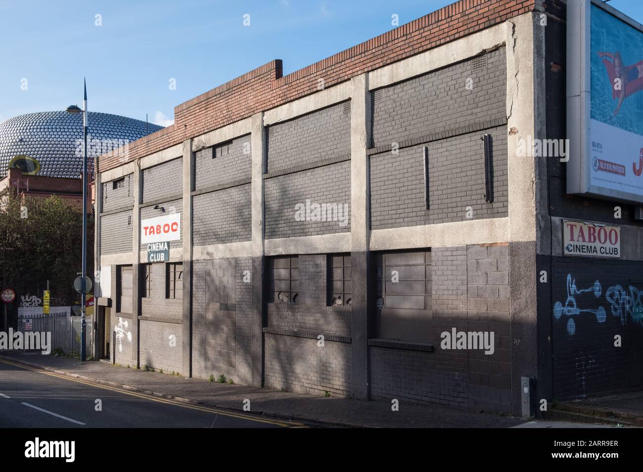 Bâtiment de cinéma pour adultes Taboo à Park Street, Digbeth, Birmingham, Royaume-Uni Banque D'Images