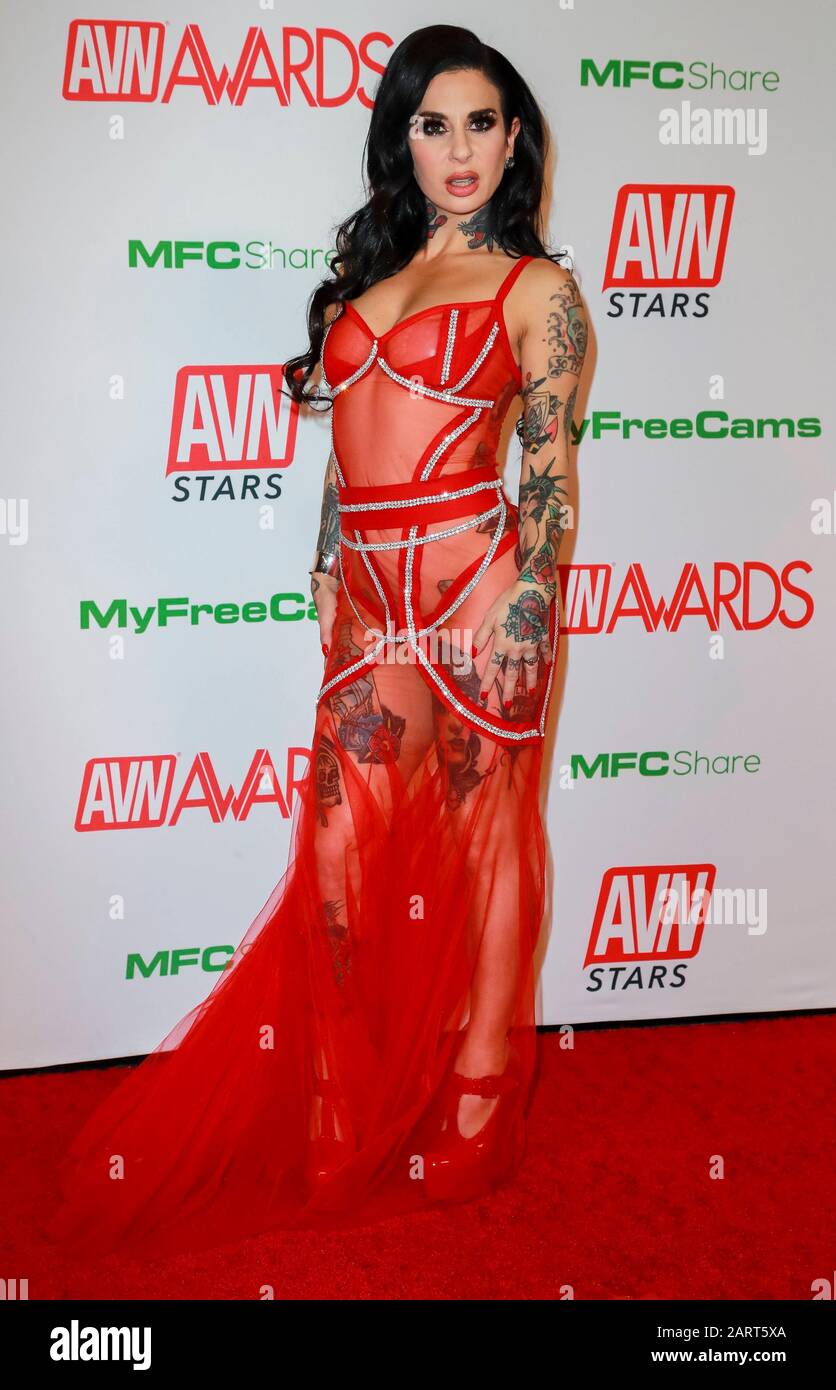 Joanna Angel assiste aux prix AVN de 2020 Pour Les Adultes vidéo News au joint Inside Hotel Hard Rock & Casino à Las Vegas, Nevada, États-Unis, le 25 janvier 2020. | utilisation dans le monde entier Banque D'Images