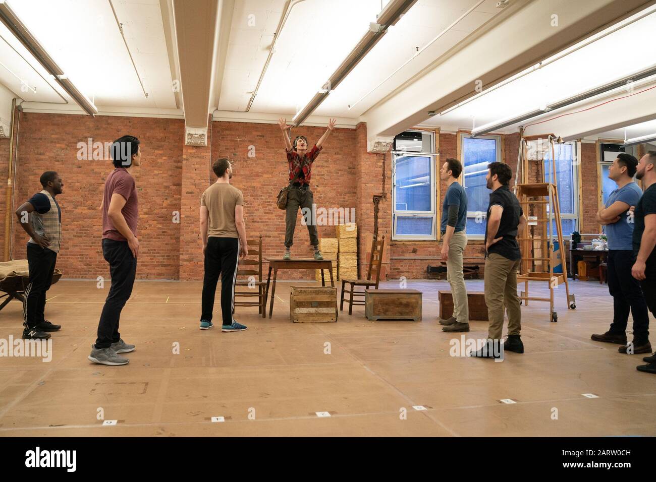 New York, NY, États-Unis. 29 janvier 2020. Beth Malone a participé à L'appel de photo MOLLY BROWN Preview, Gibney Dance Choreographic Center Studios, New York, NY le 29 janvier 2020. Crédit : Jason Smith/Everett Collection/Alay Live News Banque D'Images