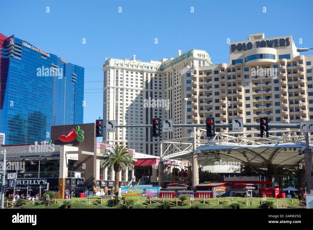 Le Polo Towers Resort, Las Vegas, Nevada. Banque D'Images