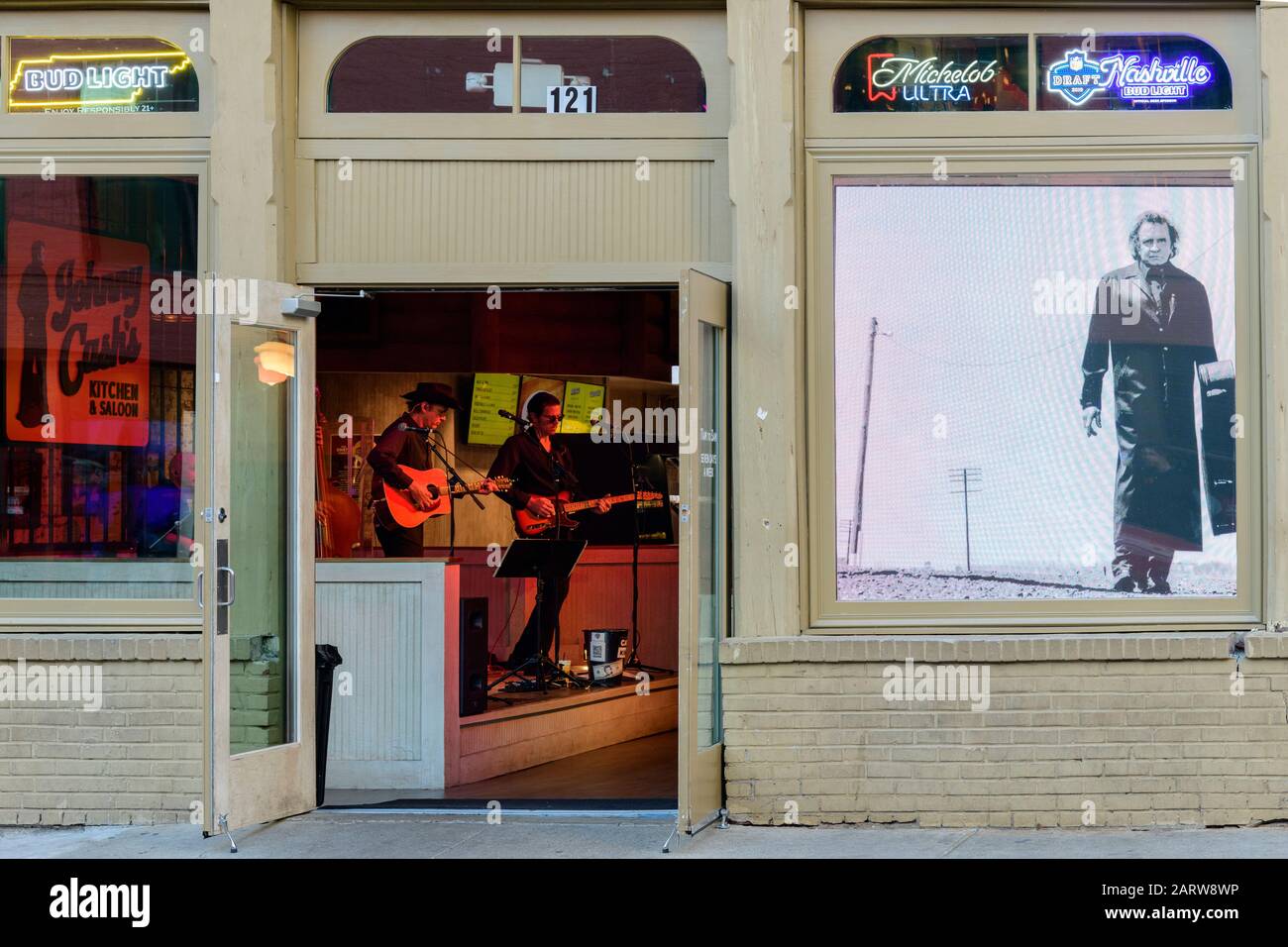 États-Unis, Deep South, Tennessee, Nashville, Johnny Cash Museum Banque D'Images