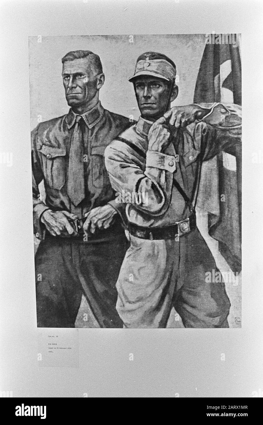 Exposition Art allemand à Magdeburg Date: 21 avril 1966 mots clés: Expositions Nom de l'institution: Virgin House Banque D'Images