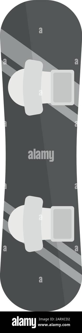 Planche à neige Isoalted Illustration de Vecteur