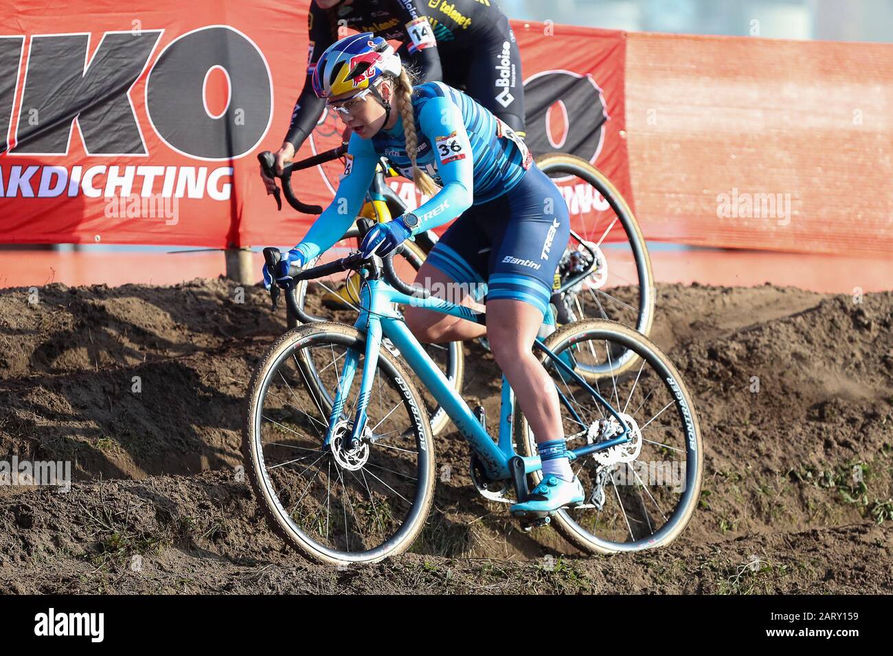 26 Janvier 2020 Hoogerheide, Pays-Bas Cyclocross Worldcup Evi Richards Banque D'Images