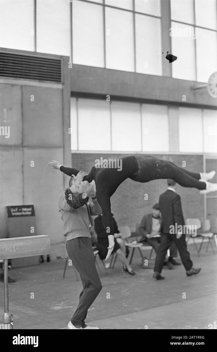 Championnats européens de gymnastique, formation Danes Date: 24 mai 1967 mots clés: Championnats, gymnastique Banque D'Images