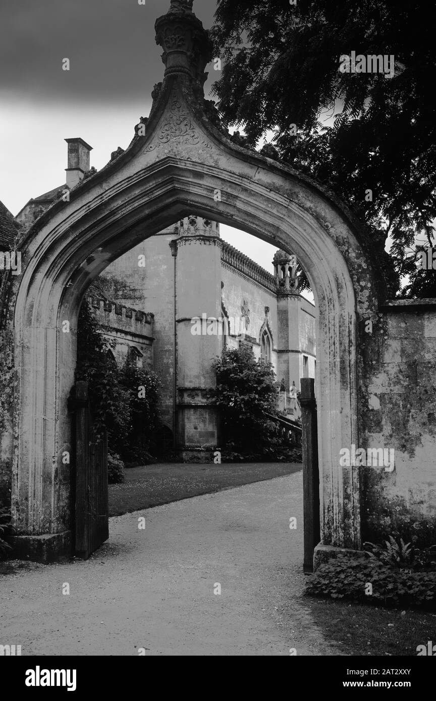 laycock abbaye wiltshire royaume-uni - maison du pionnier photographique renard talbot Banque D'Images