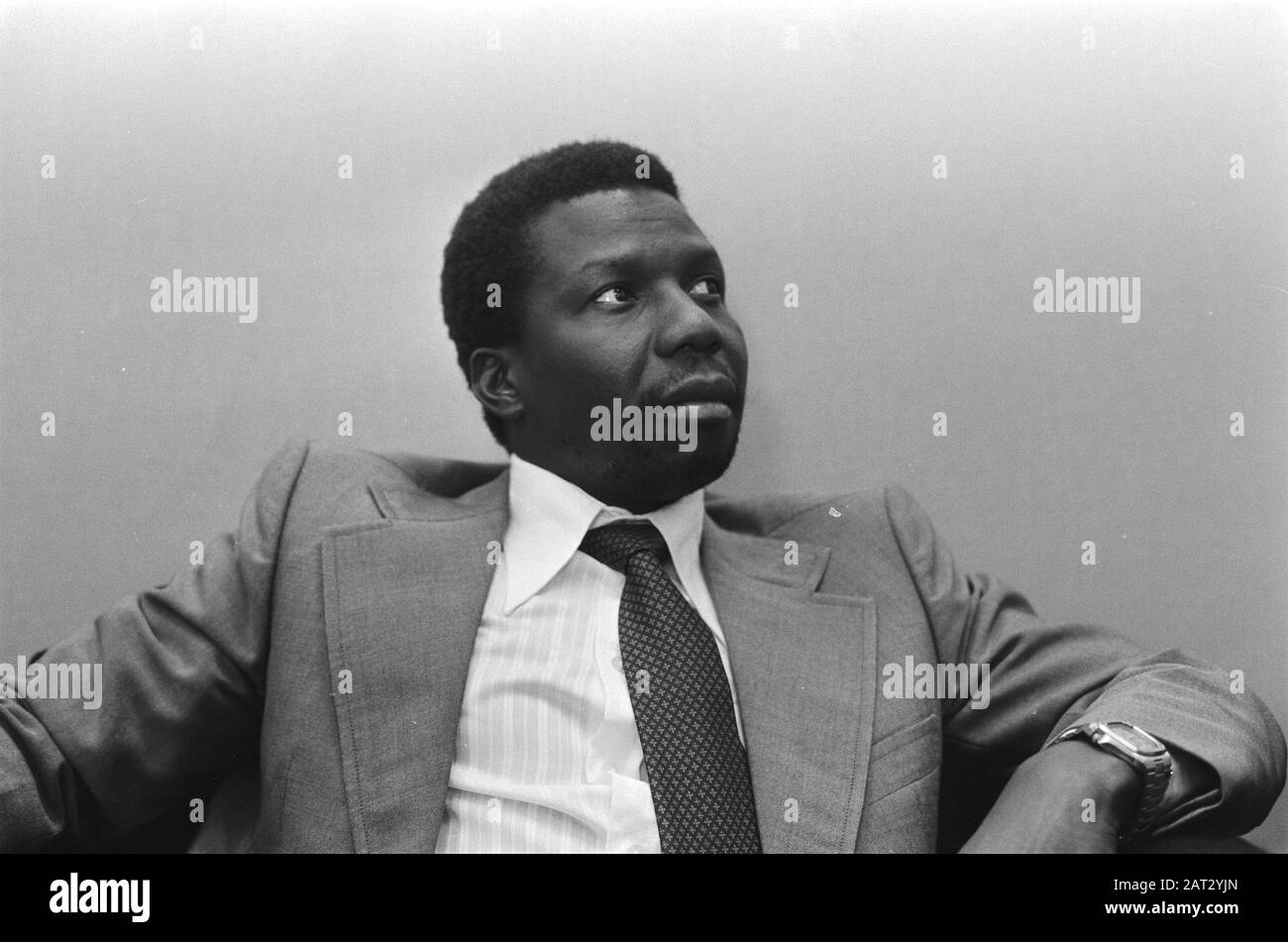 Guine Bissau, Premier Ministre Joao Bernardo Vieira (Chef) Date : 29 Septembre 1980 Lieu : Guinée Bissau Mots Clés : Ministres-Présidents Nom Personnel : Vieira, Joao Bernardo Banque D'Images