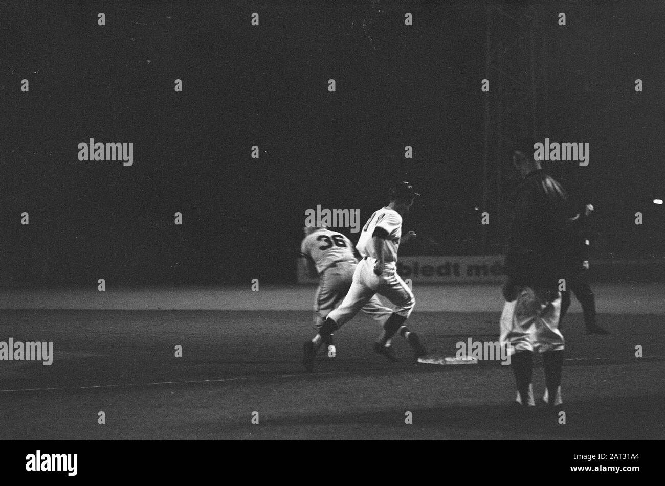 Harlem Baseball Week, Pays-Bas Contre Les Bayonets, Game Moments Date : 9 Août 1966 Mots Clés : Baseball, Sport Banque D'Images