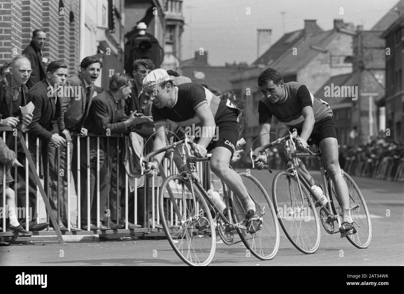 Poster Ancien Miroir Du Cyclisme N°38 - Henry Anglade, Photo Cycliste Novembre 63