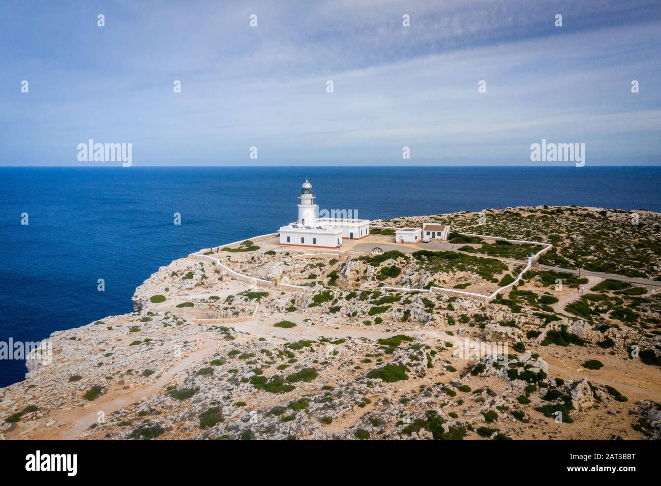 Phare d'image aérienne Banque D'Images