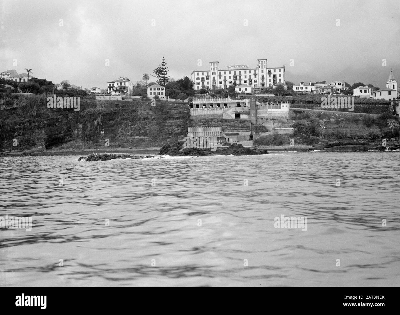 Madeira Hotel Savoy À Funchal Sur Madeira Date: 1934 Lieu: Madeira Mots Clés: Hôtels Banque D'Images