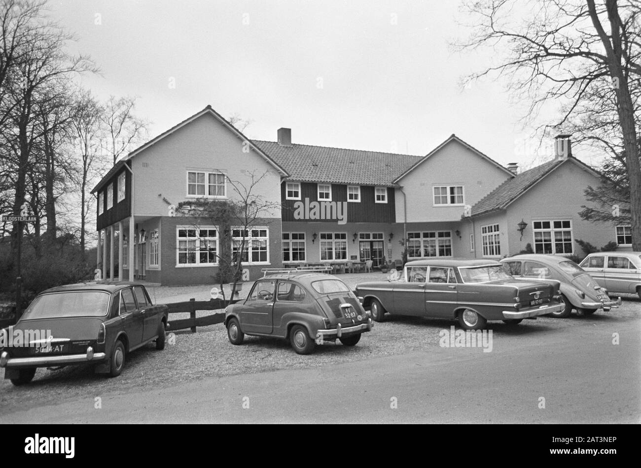 Hotel Kastanjehof, centre de presse pour la naissance à venir en face Drakestein Date: 15 mars 1967 mots clés: Hôtels, centres de presse Banque D'Images