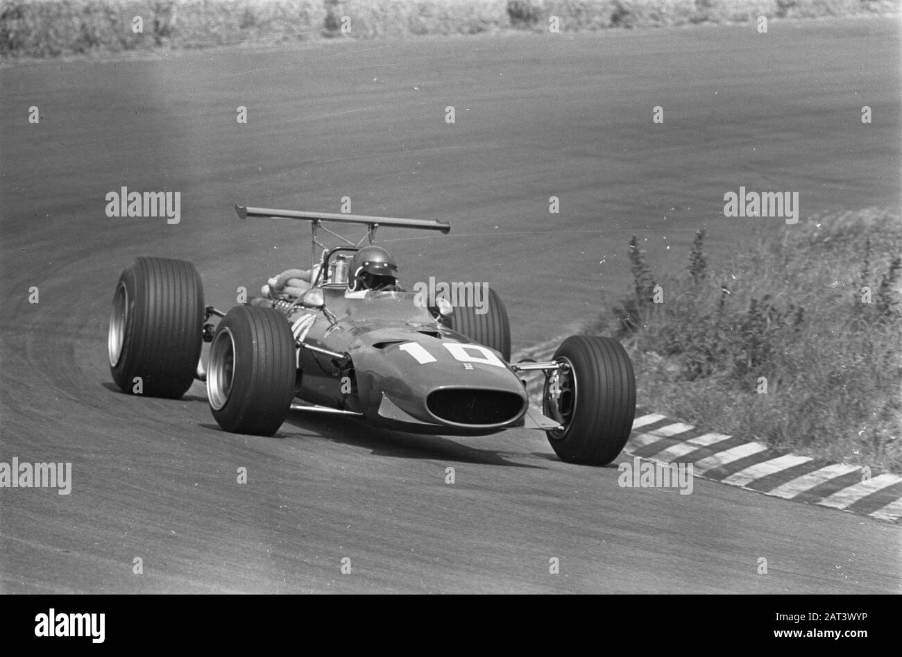 Grand Prix 68 Zandvoort. Numéro 13.15 Jackie Ickx, Numéro 14 Jackie Stewart; Banque D'Images