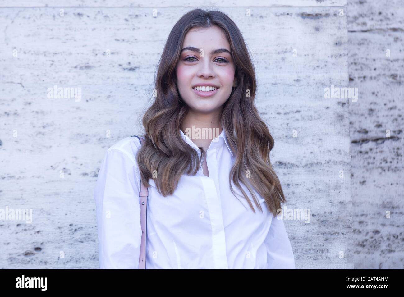 Roma, Italie. 30 janvier 2020. Elisa Visari Photocall Du Film Italien "Les Plus Belles Années" Au Cinéma Espace Moderno À Rome (Photo De Matteo Nardone/Pacific Press) Crédit: Pacific Press Agency/Alay Live News Banque D'Images