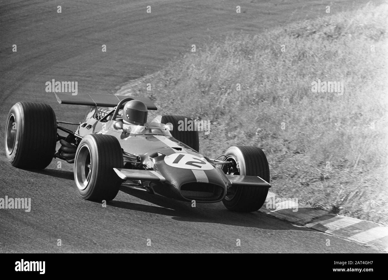 Grand Prix Zandvoort 1969 Jacky Ickx À Brabham-Ford (12) Date : 19 Juin 1969 Lieu : Noord-Holland, Zandvoort Mots Clés : Motorsport Banque D'Images