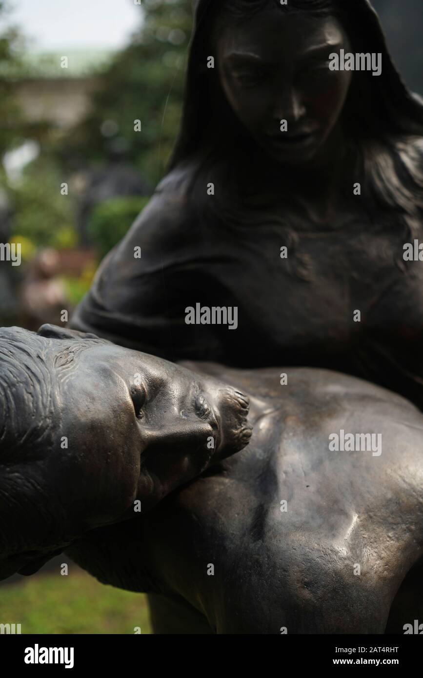 Cimetière Majeur, Musocco, Milan, Lombardie, Italie, Europe Banque D'Images