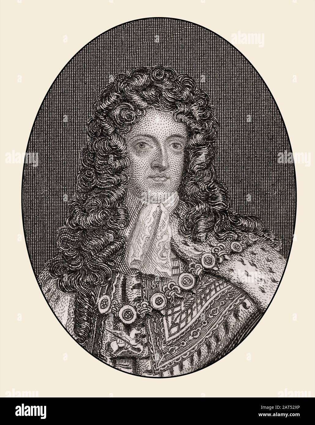 William III, William d'Orange, roi d'Angleterre, d'Irlande et d'Écosse de 1689 à 1702 Banque D'Images