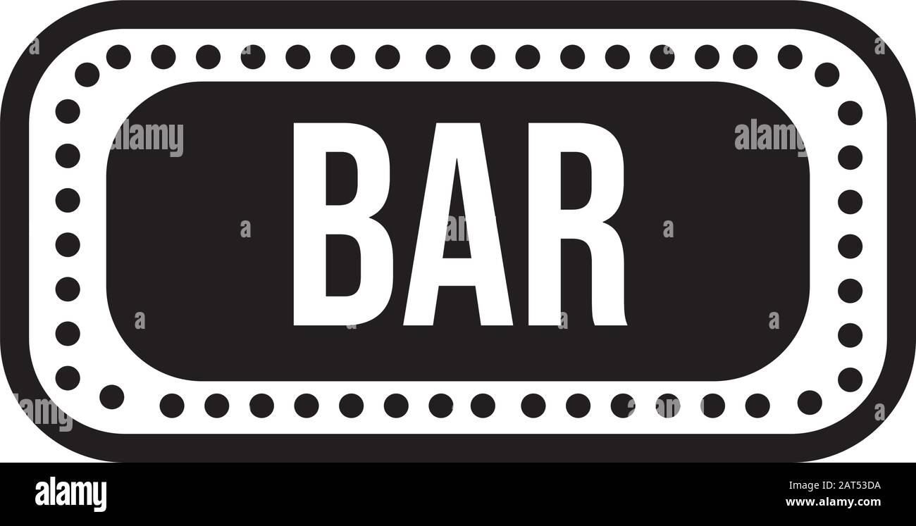 L'icône indexation signal lumineux bar Illustration de Vecteur