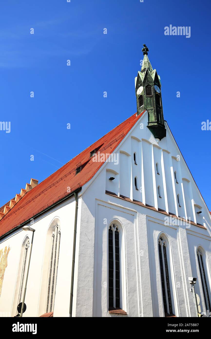 Spitalkirche Heilig Geist Ingolstadt est une ville du Bayern/Allemagne avec de nombreuses attractions historiques Banque D'Images