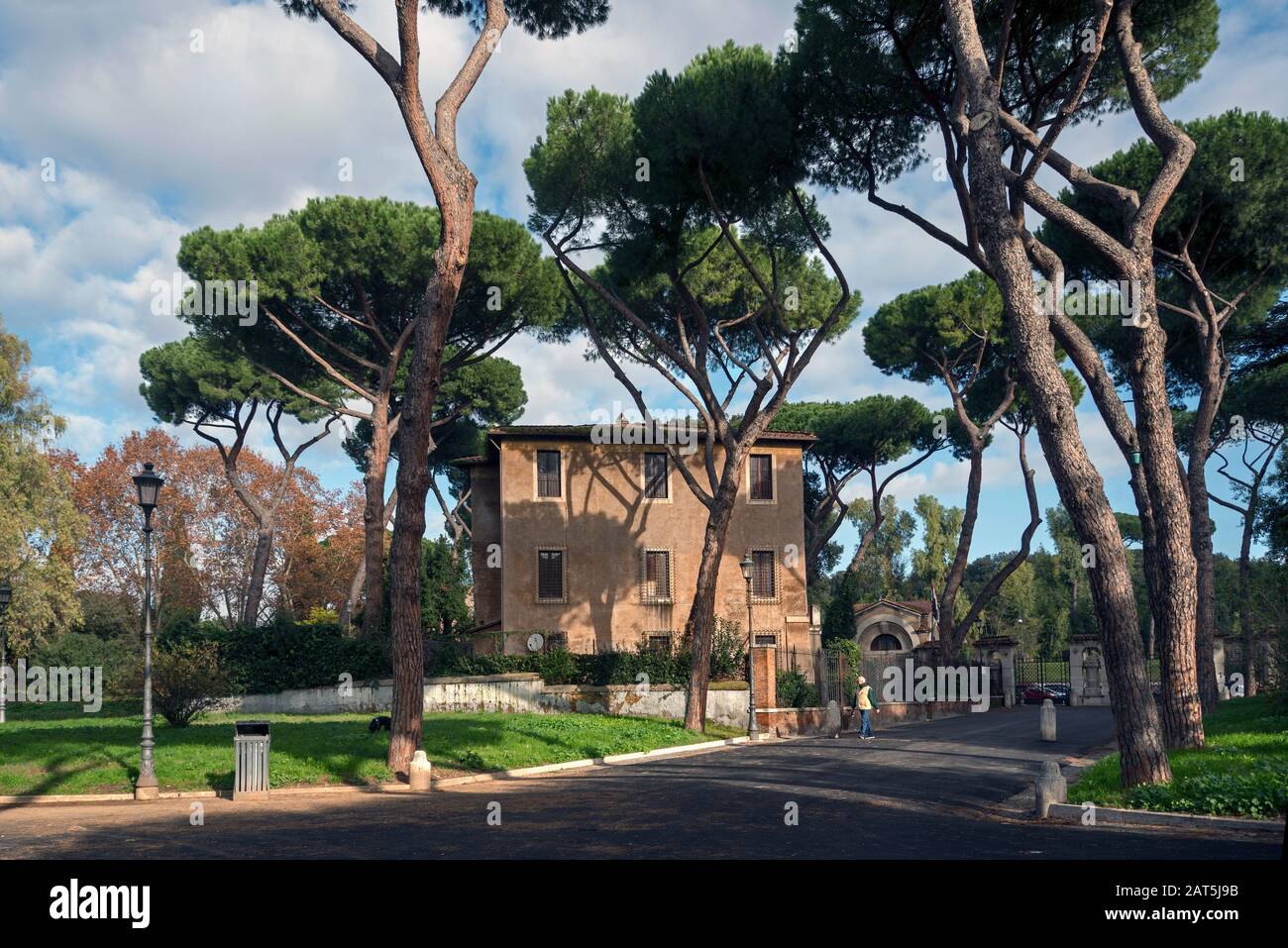Parco Del Colle Oppio, Rome, Italie Photo Stock - Alamy