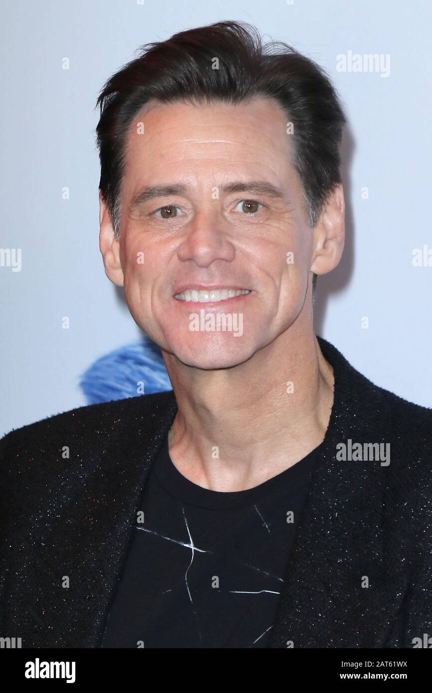 *** États-Unis SEULEMENT** l'acteur Jim Carrey assiste au Gala screening de Sonic The Hedgehog à vue Westfield à Londres. 30 janvier 2020 crédit: Matrix/MediaPunch Banque D'Images