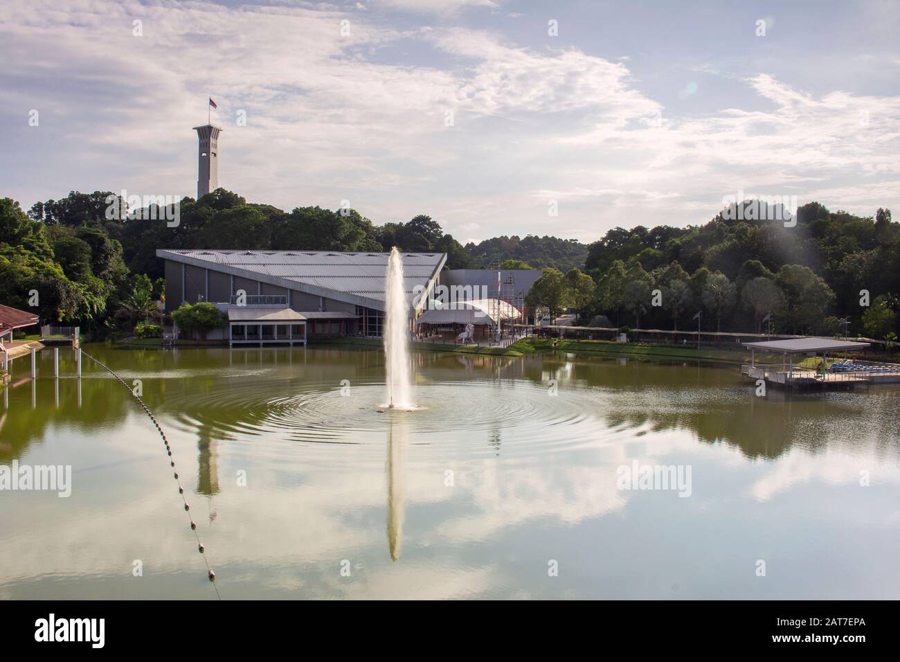 Singapour 10-Jan-2020: Le Centre de découverte de Singapour est une attraction touristique et de divertissement située à Jurong West. Il expose l'histoire de TH Banque D'Images