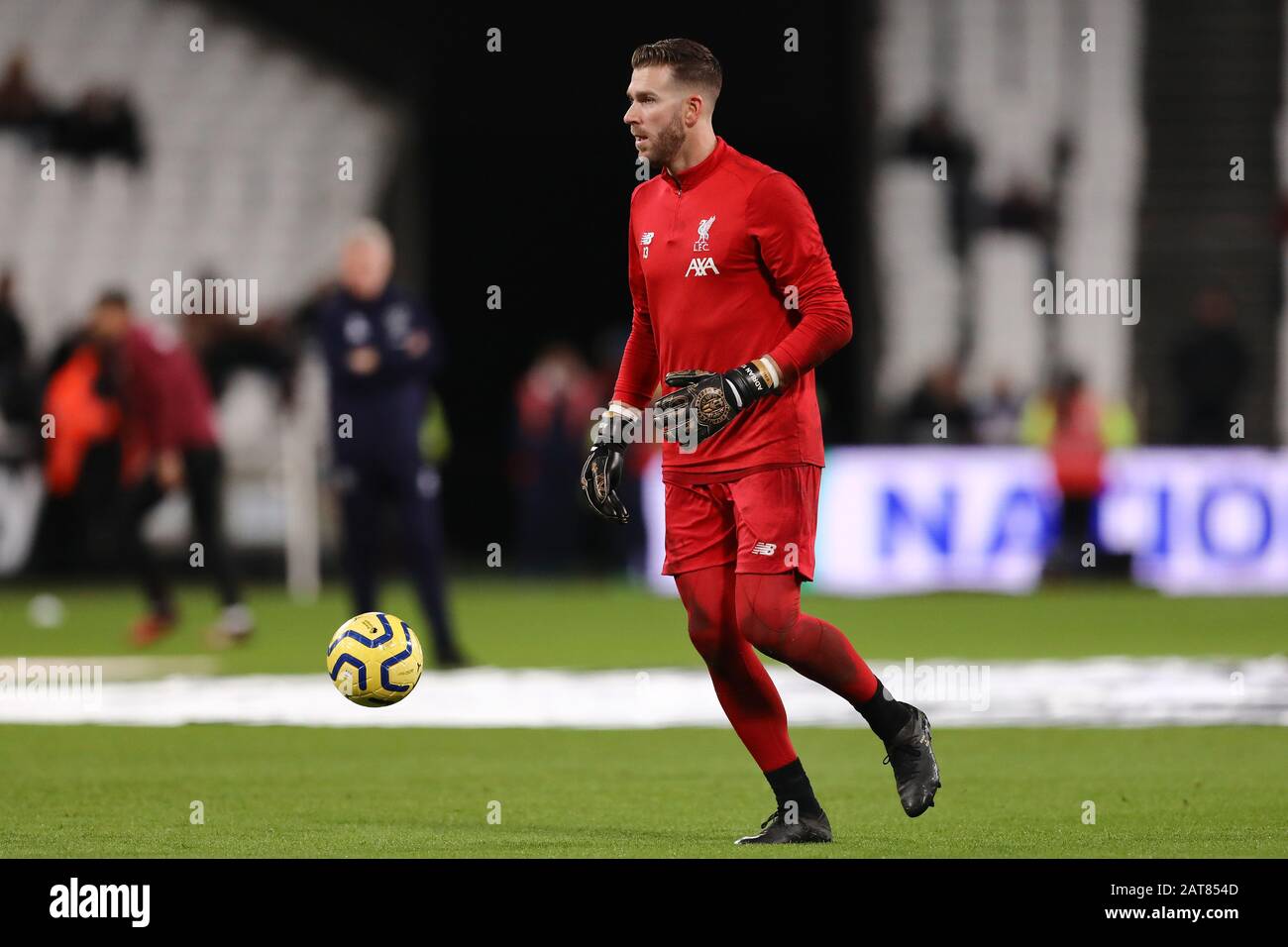 Adrian de Liverpool - West Ham United / Liverpool, Premier League, London Stadium, Londres, Royaume-Uni - 29 janvier 2020 Usage éditorial Seulement - les restrictions de DataCo s'appliquent Banque D'Images