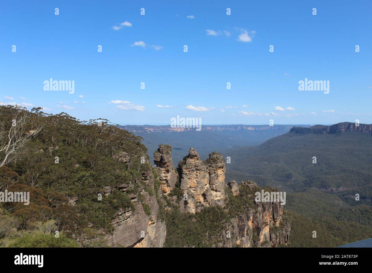 Three Sisters, Blue Mountain, Australie Banque D'Images