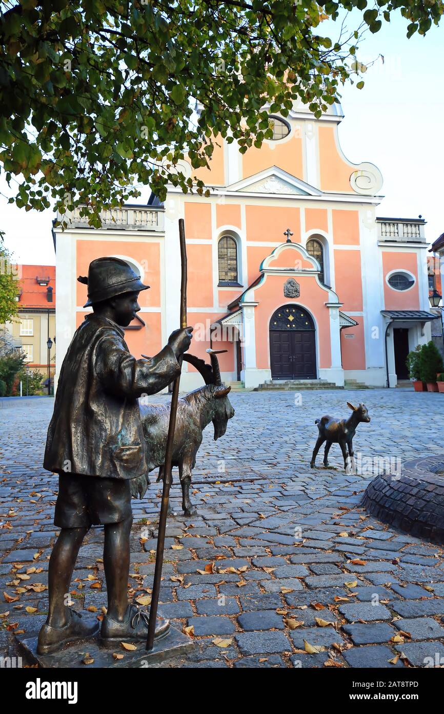 Immenstadt est une ville de Bavière, en Allemagne, avec de nombreuses attractions historiques Banque D'Images