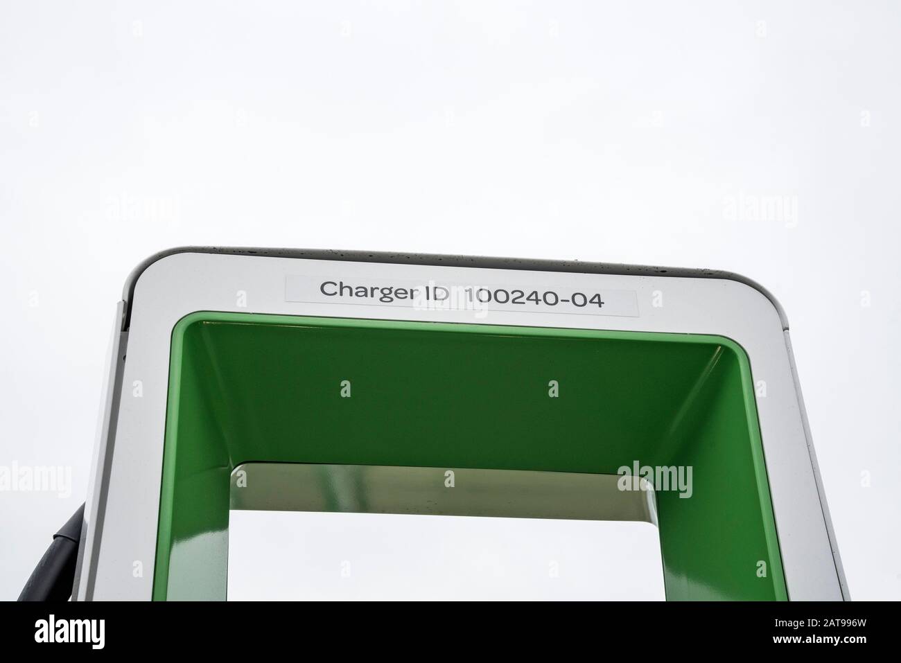 Toute nouvelle station de charge de véhicules électriques dans un magasin Target Department à Gainesville, en Floride. Banque D'Images