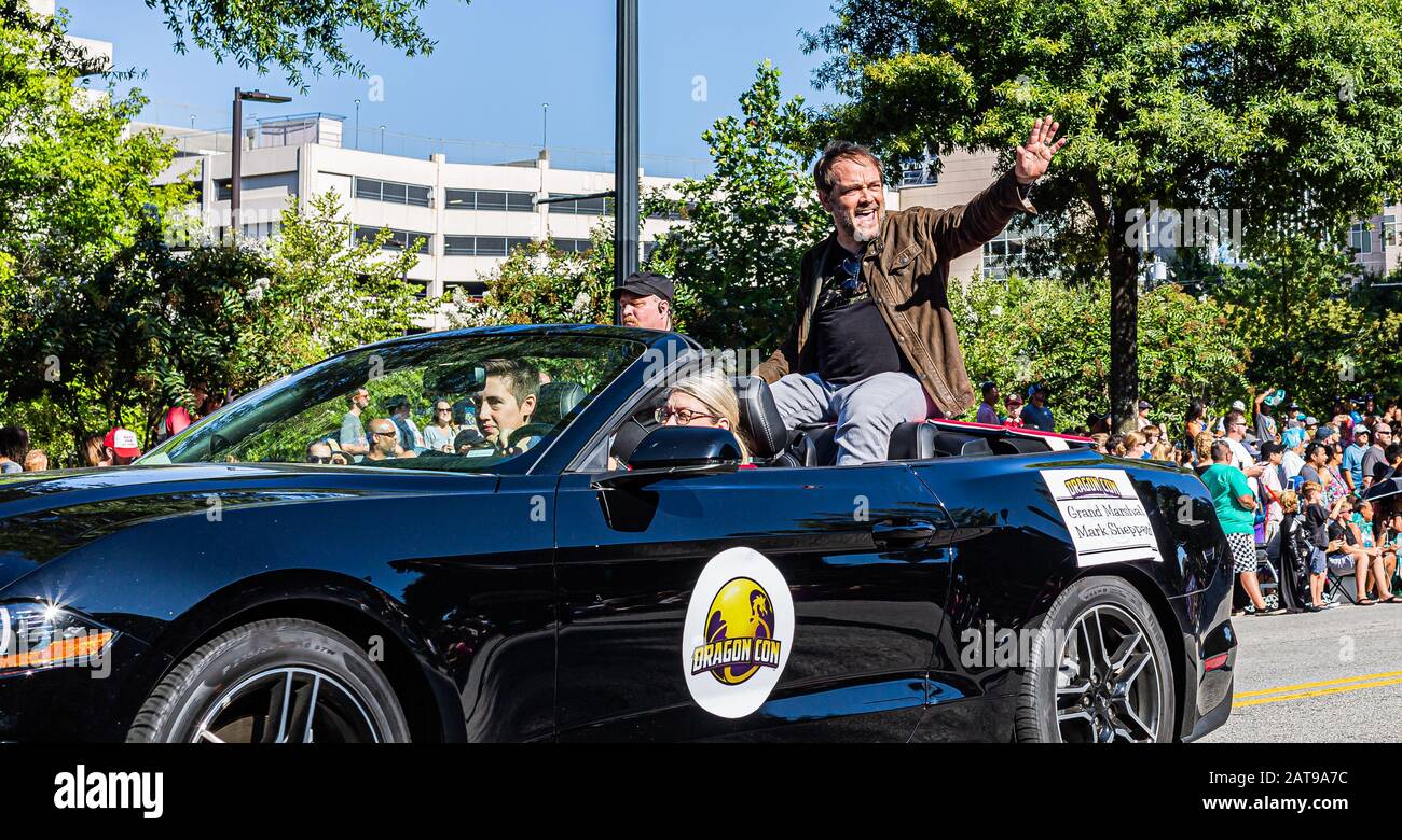 Mark Sheppherd Grand Maréchal Dans Parade Banque D'Images