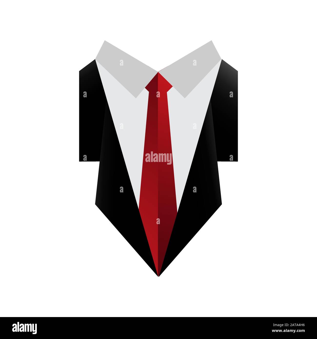 professionnel homme costume tuxedo logo vectoriel hommes vêtements concept  graphique Image Vectorielle Stock - Alamy
