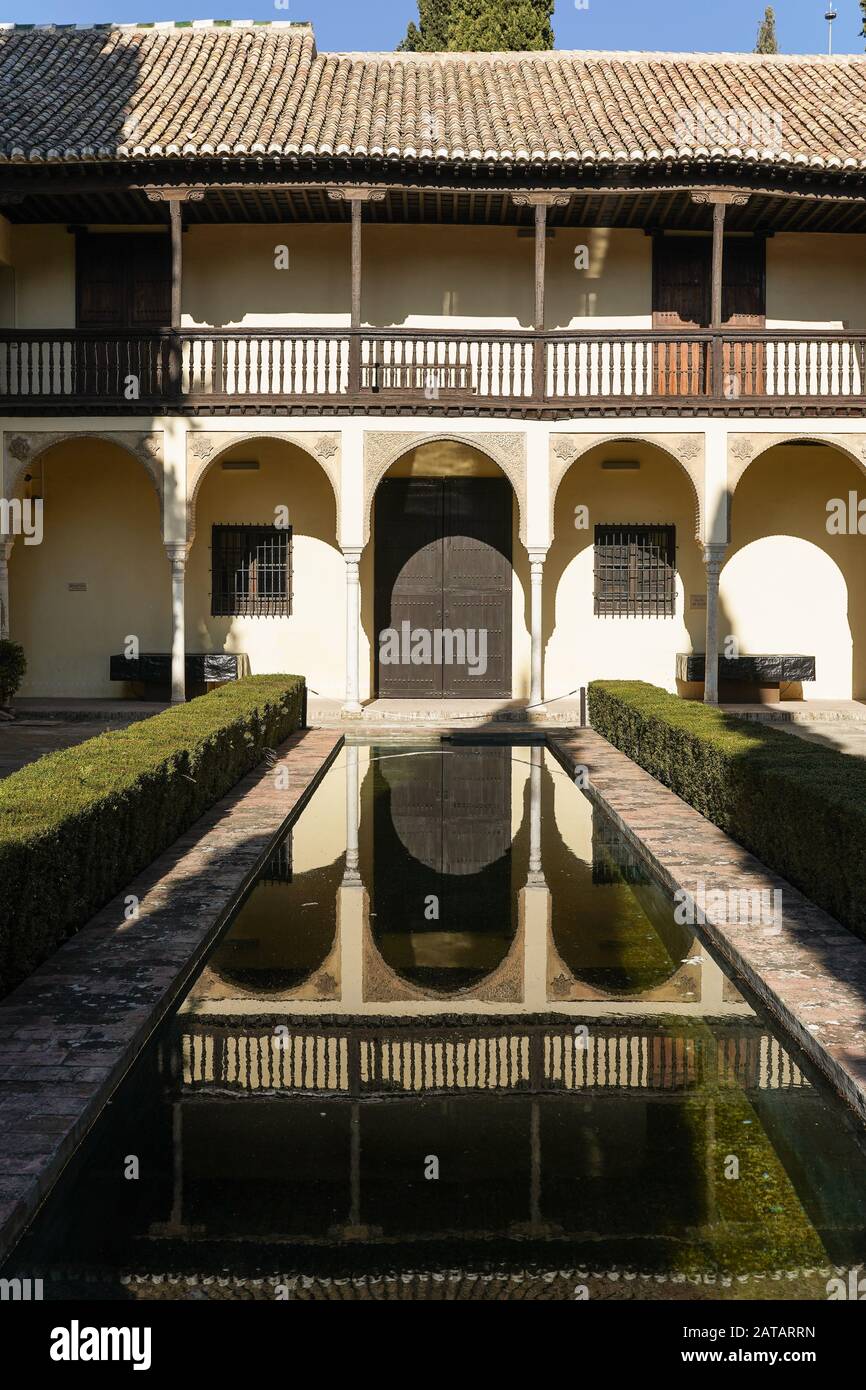 Casa del Chapiz en el Albaicin y Sacromonte de Grenade Banque D'Images