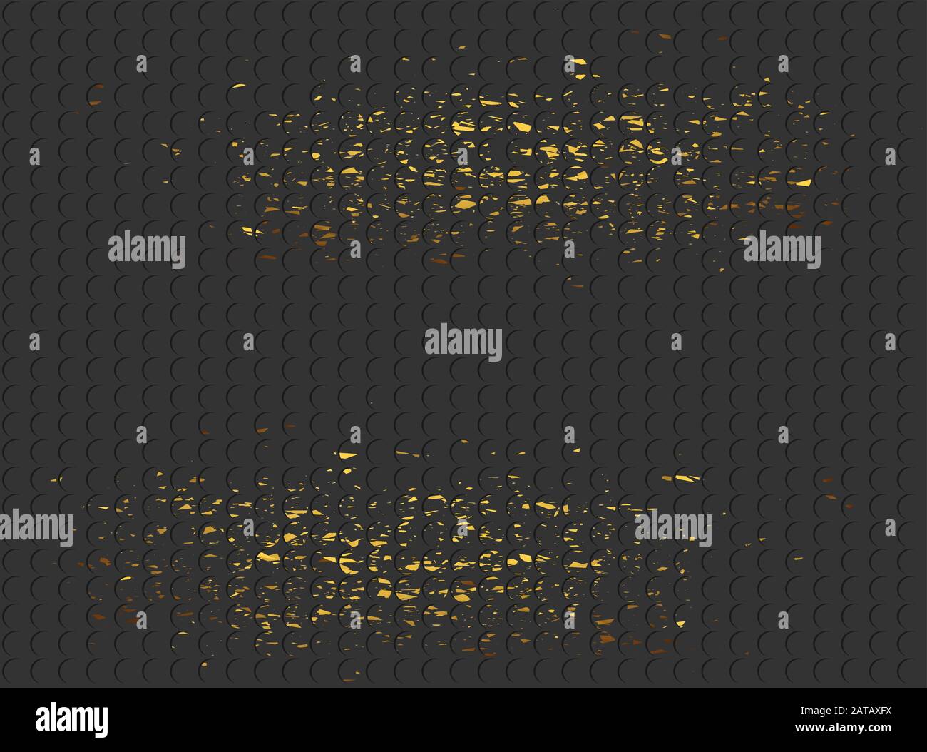 Arrière-plan vectoriel abstrait doré et noir brillant. Illustration de Vecteur