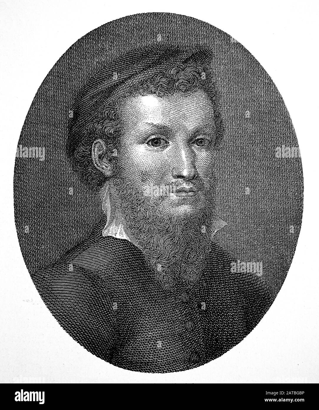 Antonio Alegri da Correggio, août 1489 – mars 5, 1534, généralement connu sous le nom de Correggio, était le premier peintre de l'école de Parme de la Haute Renaissance italienne / Antonio da Correggio, Antonio Alegri, kurz Correggio oder il Correggio, geboren août 1489 à Correggio, gessorben 5. März 1534 ebenda, italienischer Maler der Renaissance, Historisch, numérique amélioration de la reproduction d'un original du XIXe siècle / digitale Reproduktion einer Originalvoraus lage dem 19. Jahrhundert Banque D'Images