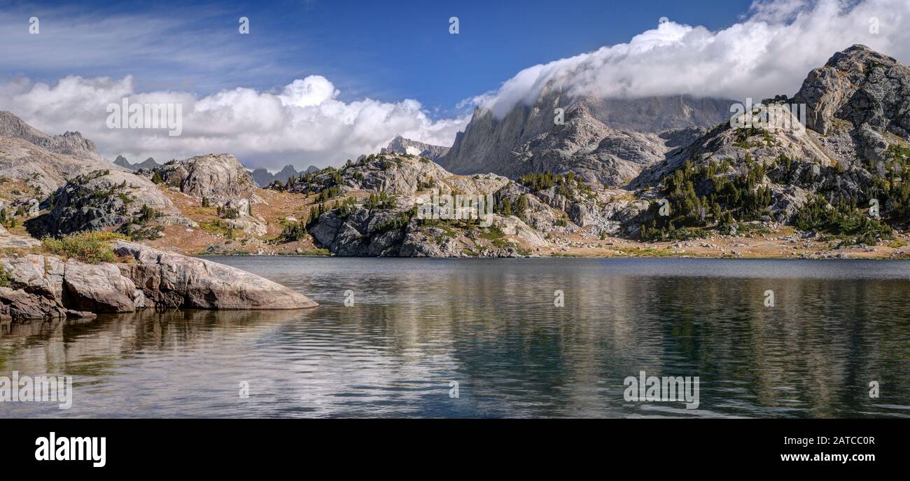 Fremont Peak, Bridger-Teton National Forest, Wyoming, États-Unis Banque D'Images