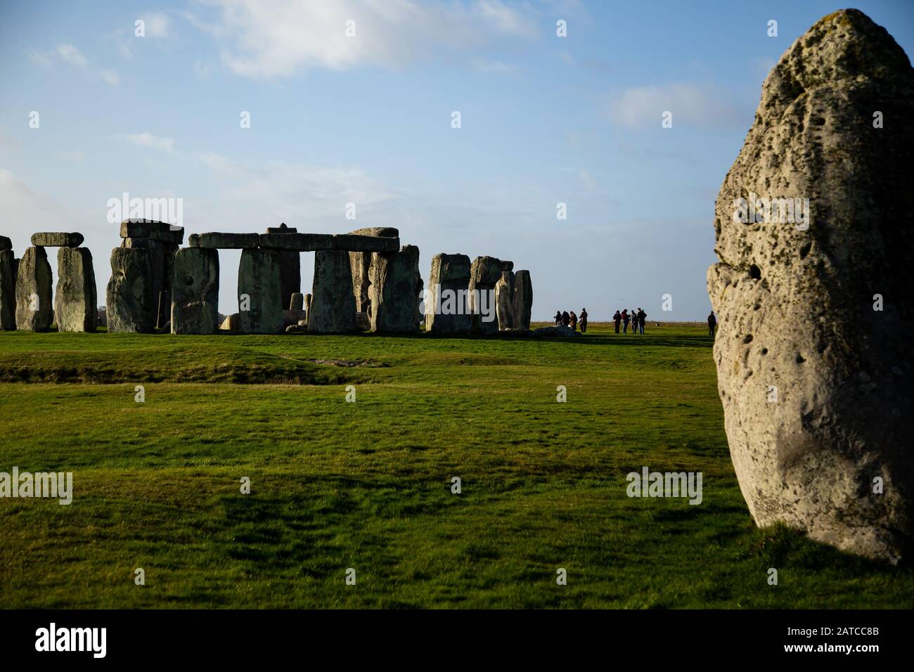 Stonehenge, Salisbury Plain, Wiltshire, Angleterre, Royaume-Uni Banque D'Images