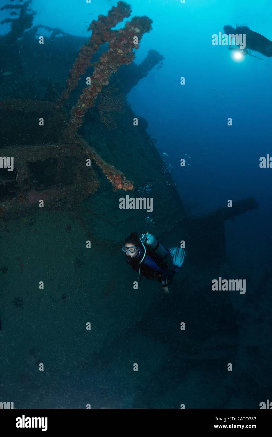 Wreck Sous-Marin Banque D'Images