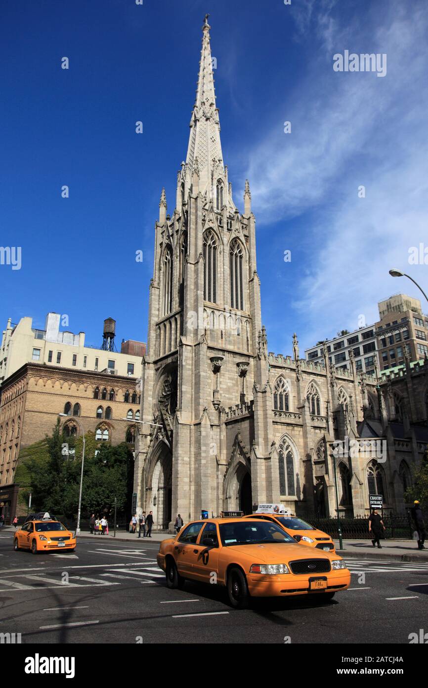 Grace Church, Greenwich Village, Manhattan, New York City, États-Unis D'Amérique Banque D'Images