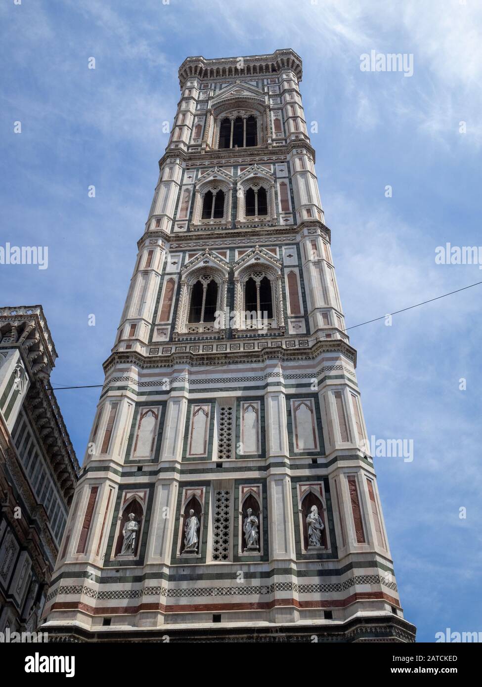 Campanile de Giotto, Florence Banque D'Images