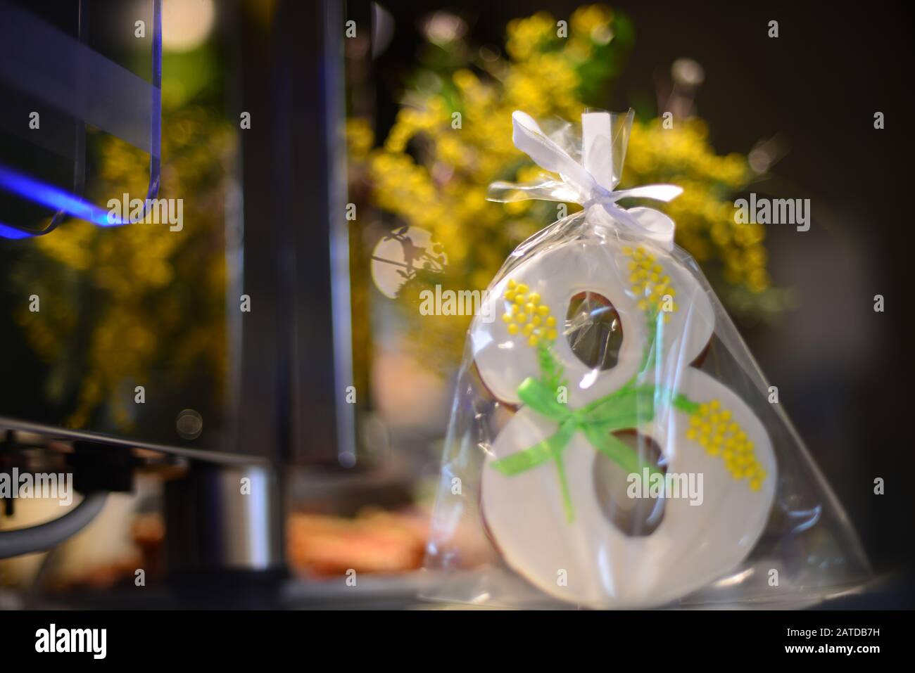 Décoration à la Journée internationale de la femme, le 8 mars Banque D'Images
