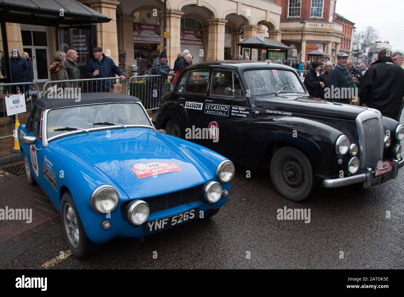 Monte Carlo Rally Banbury 2020 Mg Midget Banque D'Images