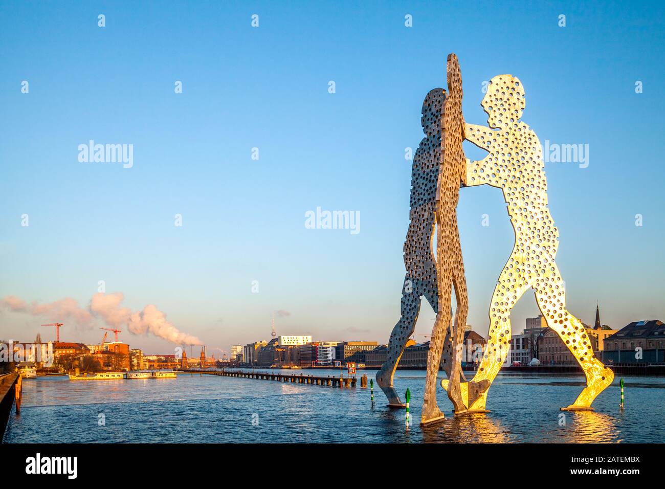 Molecule Man, Berlin, Allemagne Banque D'Images